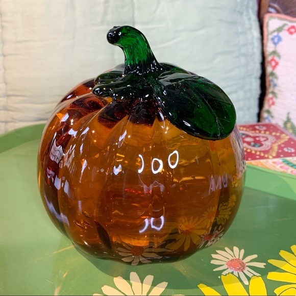 Art Glass Pumpkin - Picture 9 of 9